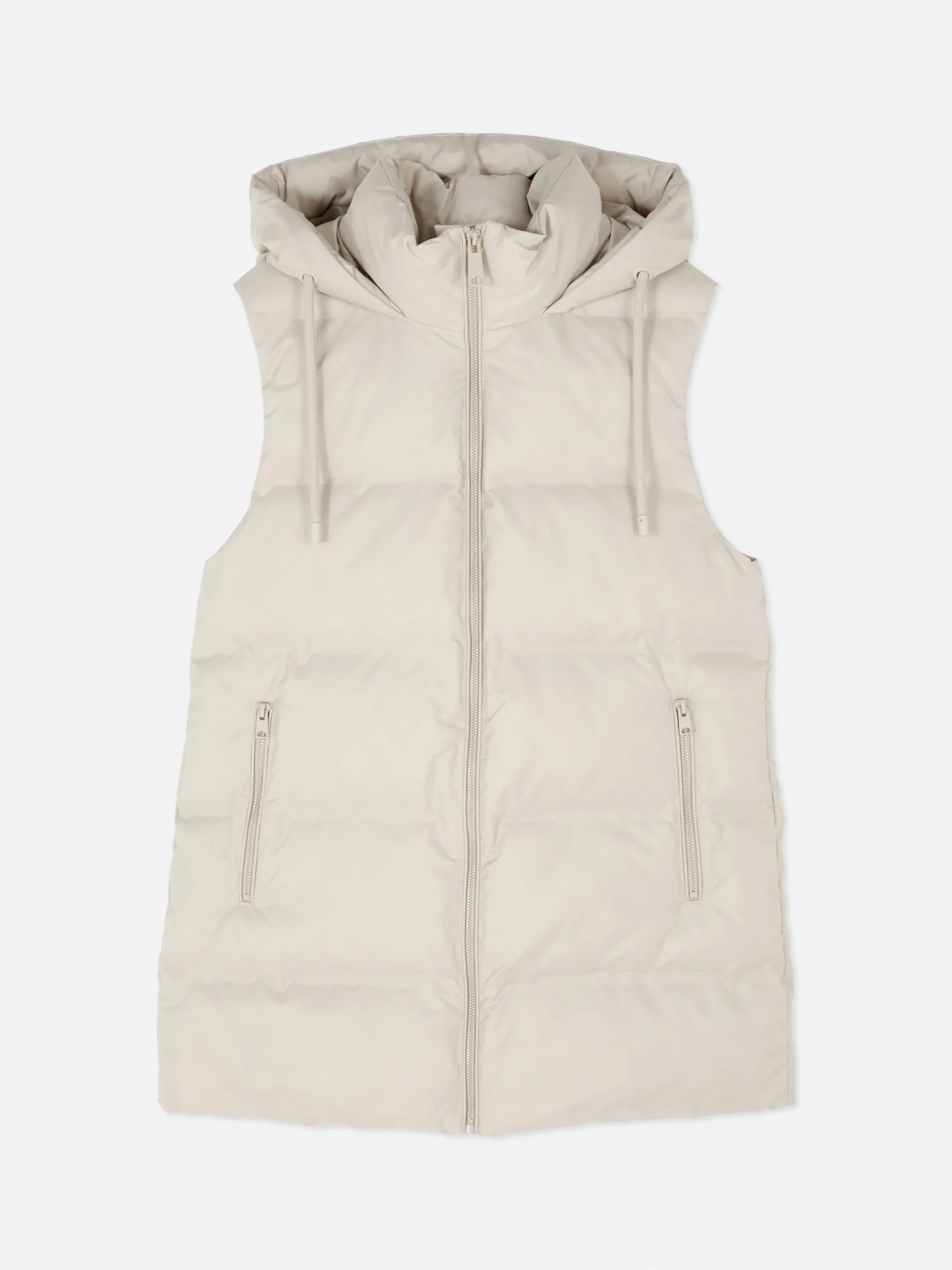 Gewatteerde Bodywarmer Met Capuchon