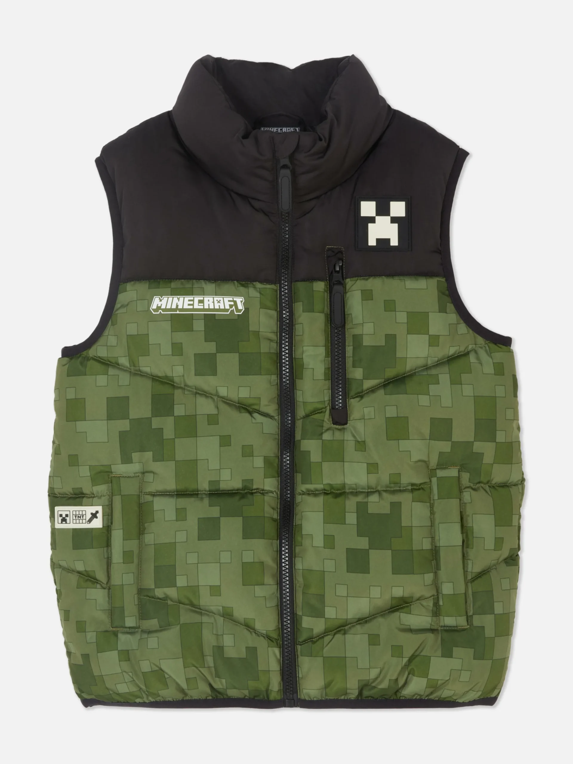 Gewatteerde Bodywarmer Met Rits Minecraft