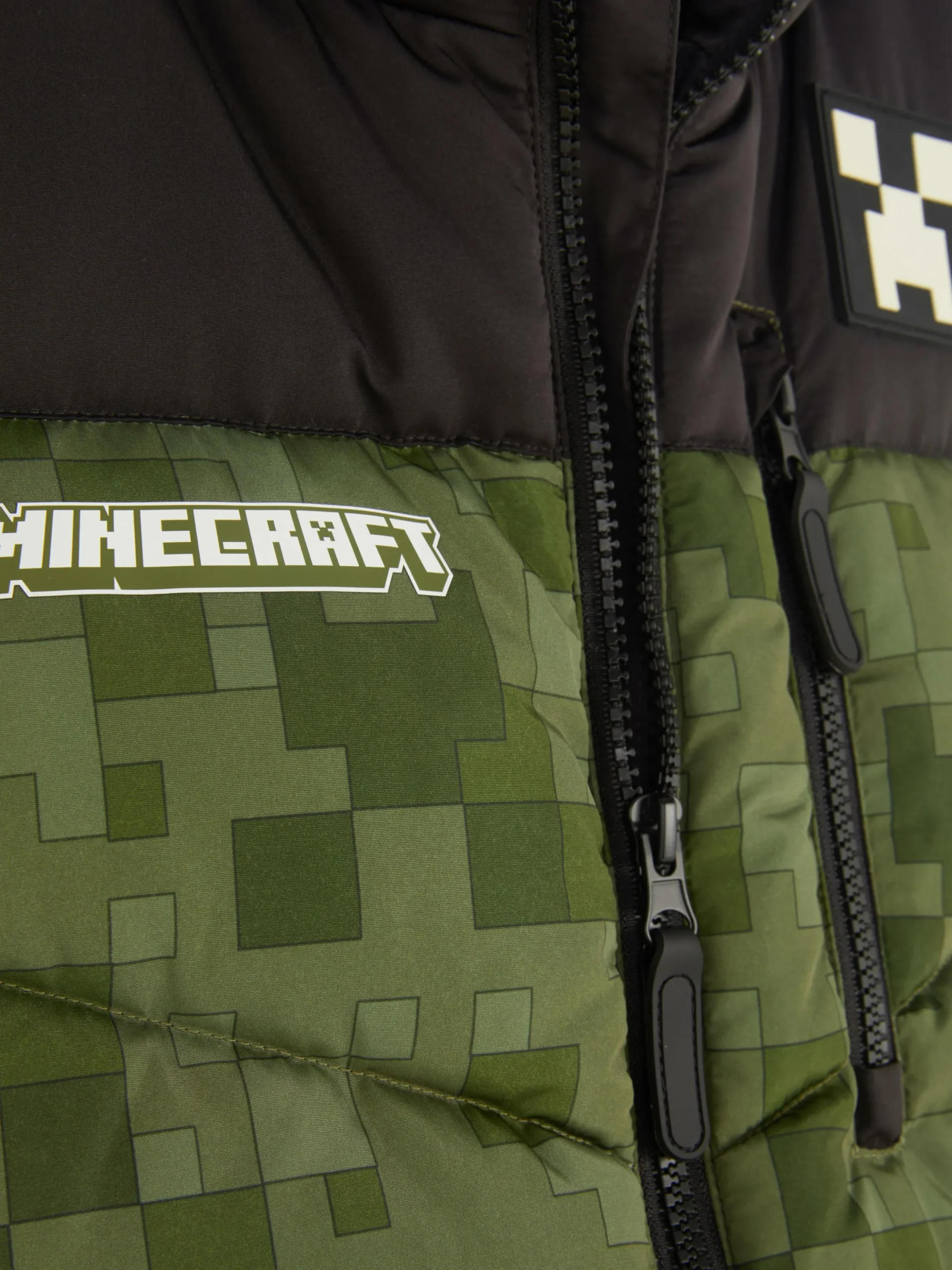 Gewatteerde Bodywarmer Met Rits Minecraft
