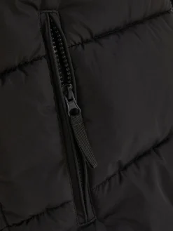 Gewatteerde Bodywarmer Met Zigzagstrepen