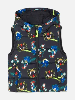 Gewatteerde Bodywarmer Sonic The Hedgehog En Shadow