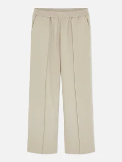 Geweven Joggingbroek Met Naaddetails