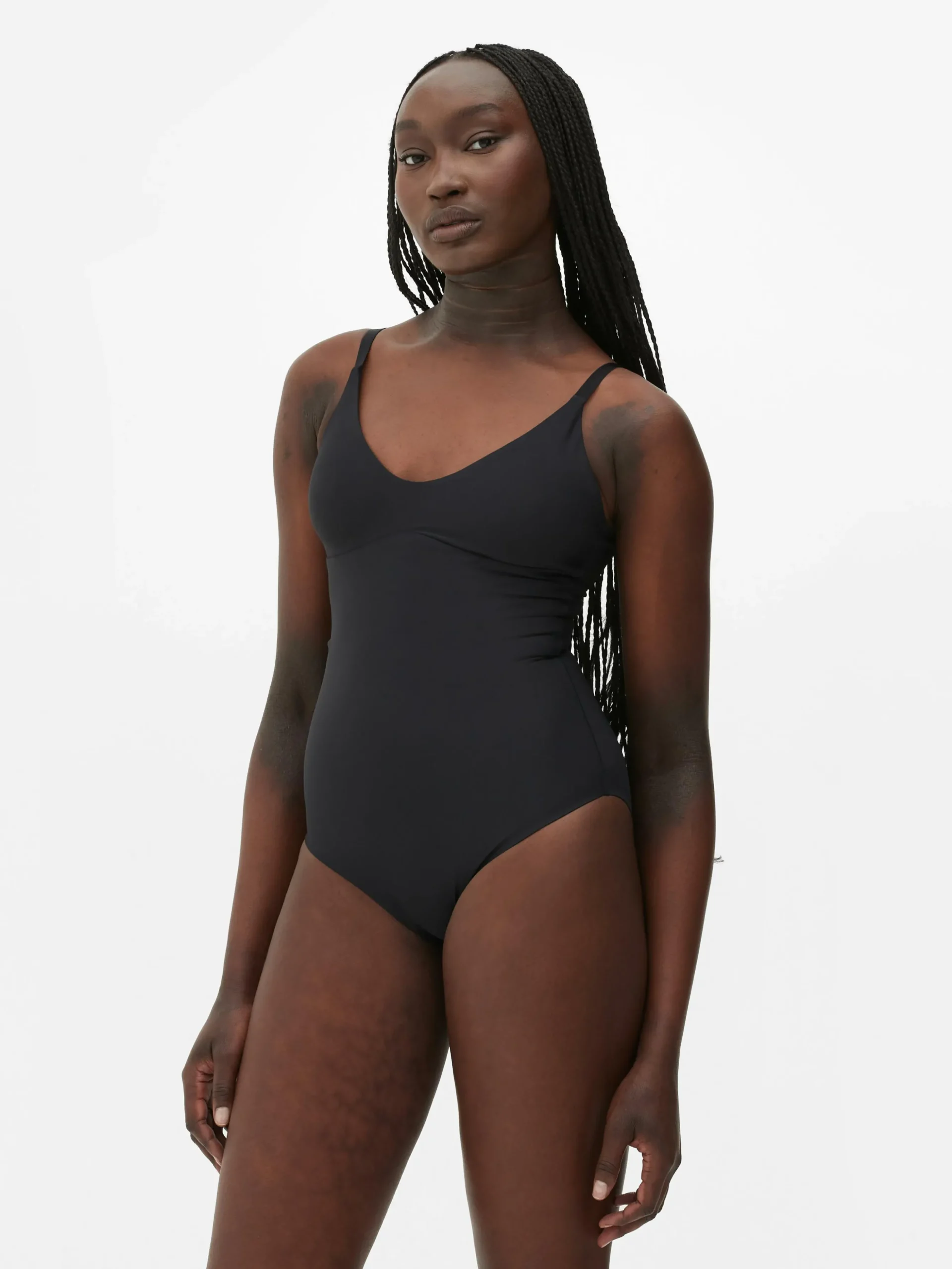 Gladmakende Shapewear Body Met Voorgevormde Cups
