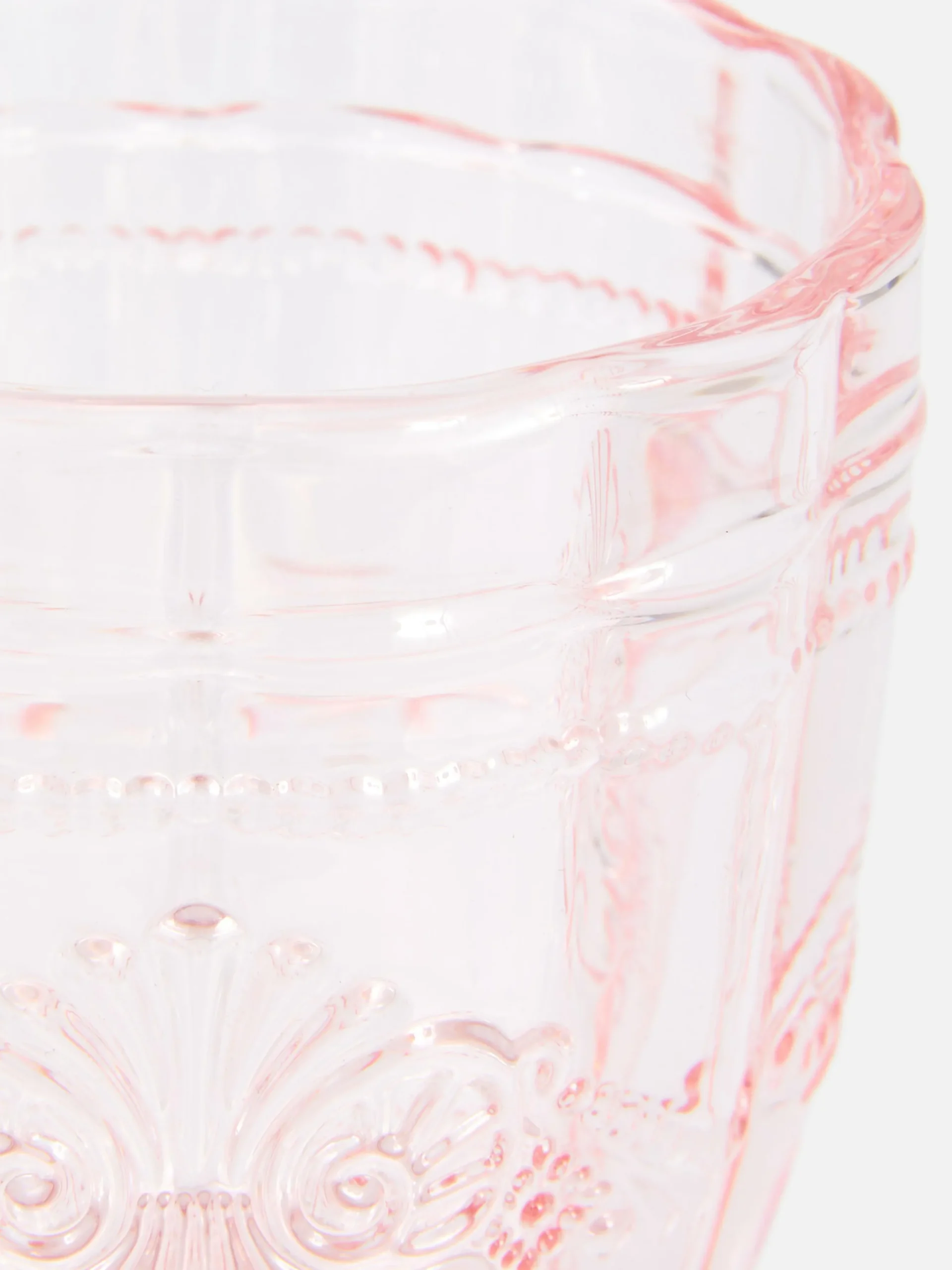 Glas Met Reliëf