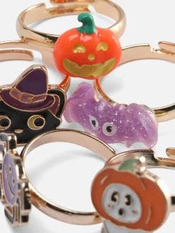 Glow In The Dark Halloween-ringen, Set Van 5