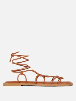 Griekse Sandalen Met Bandjes