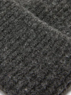 Grof Gebreide Beanie Met Omslag