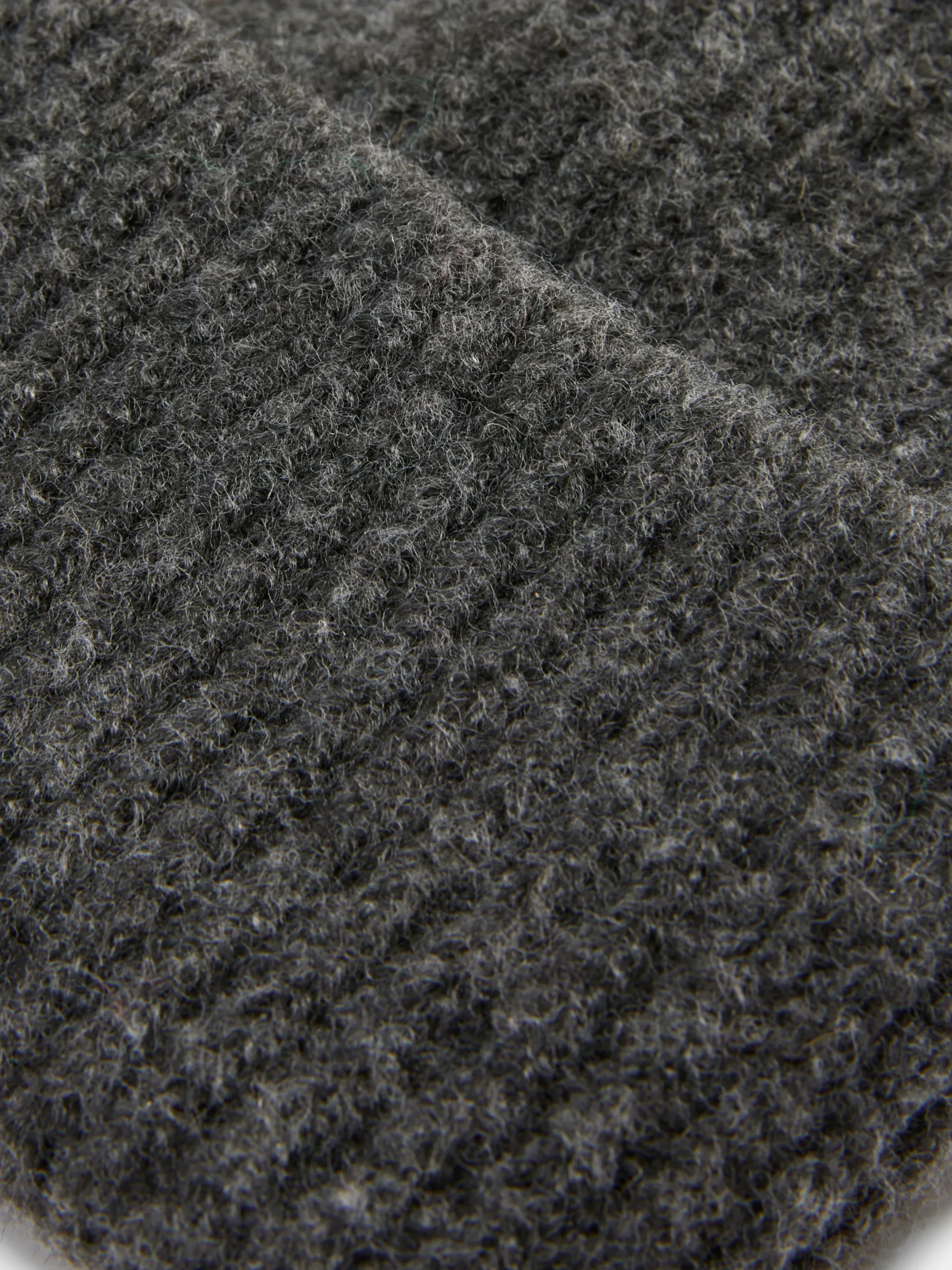 Grof Gebreide Beanie Met Omslag