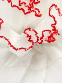Grote Scrunchie Met Contrasterende Afwerking