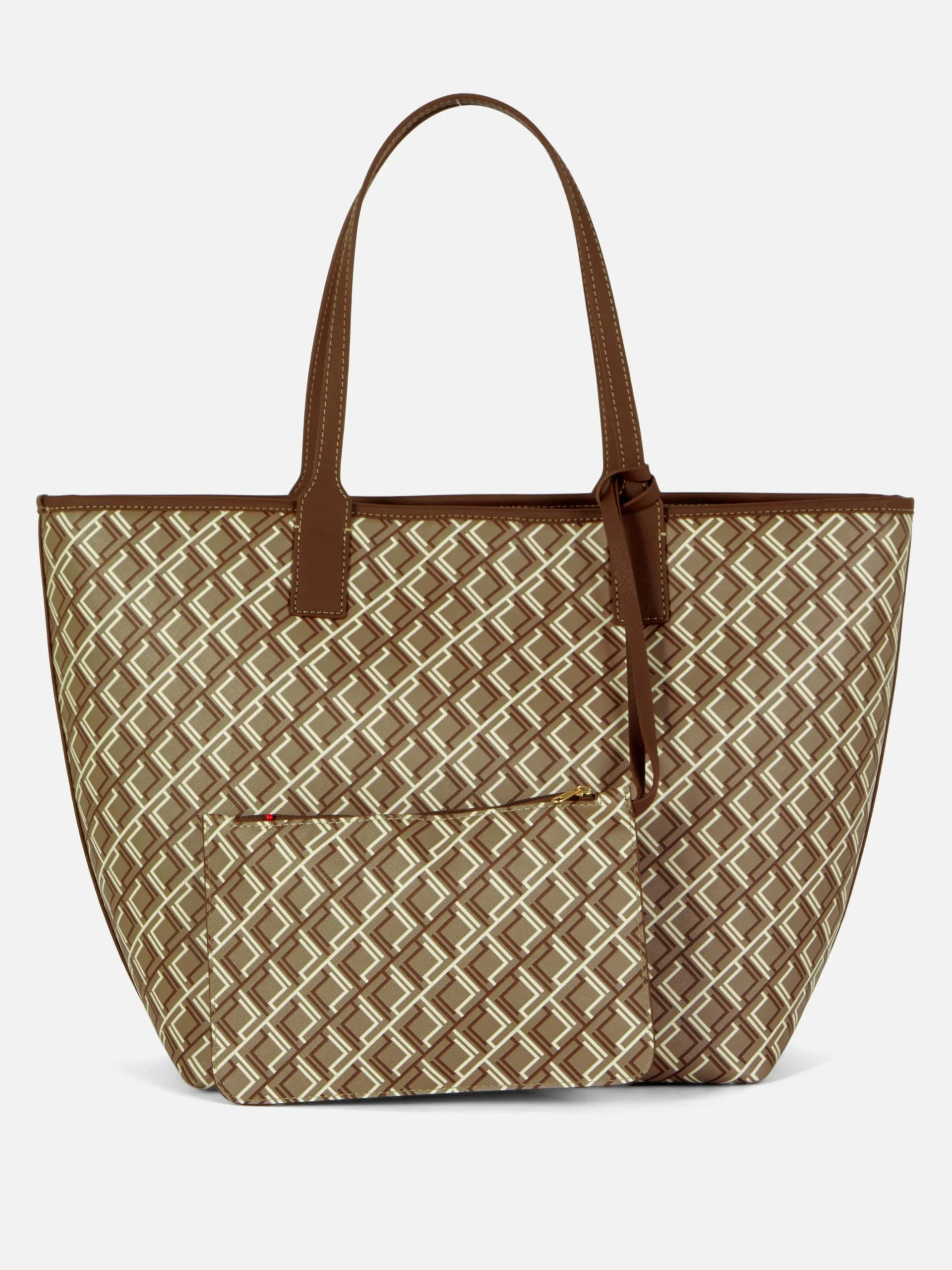 Grote Shopper Met Monogram
