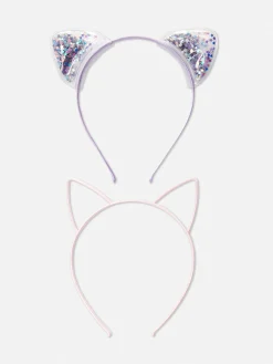 Haarband Met Kattenoren, Set Van 2
