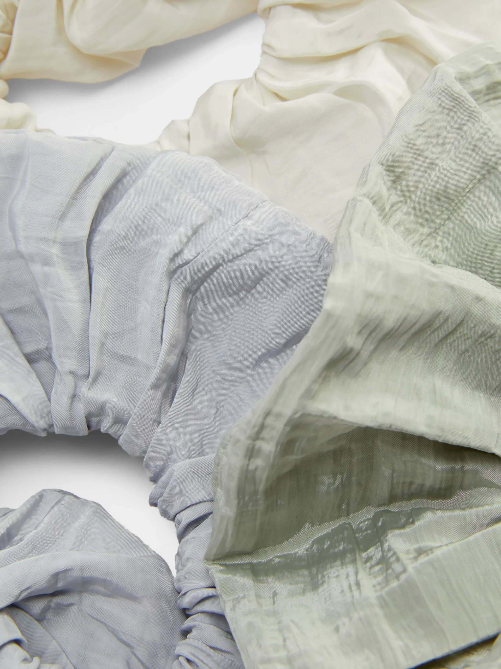 Haarschrunchies Met Textuur, Set Van 3