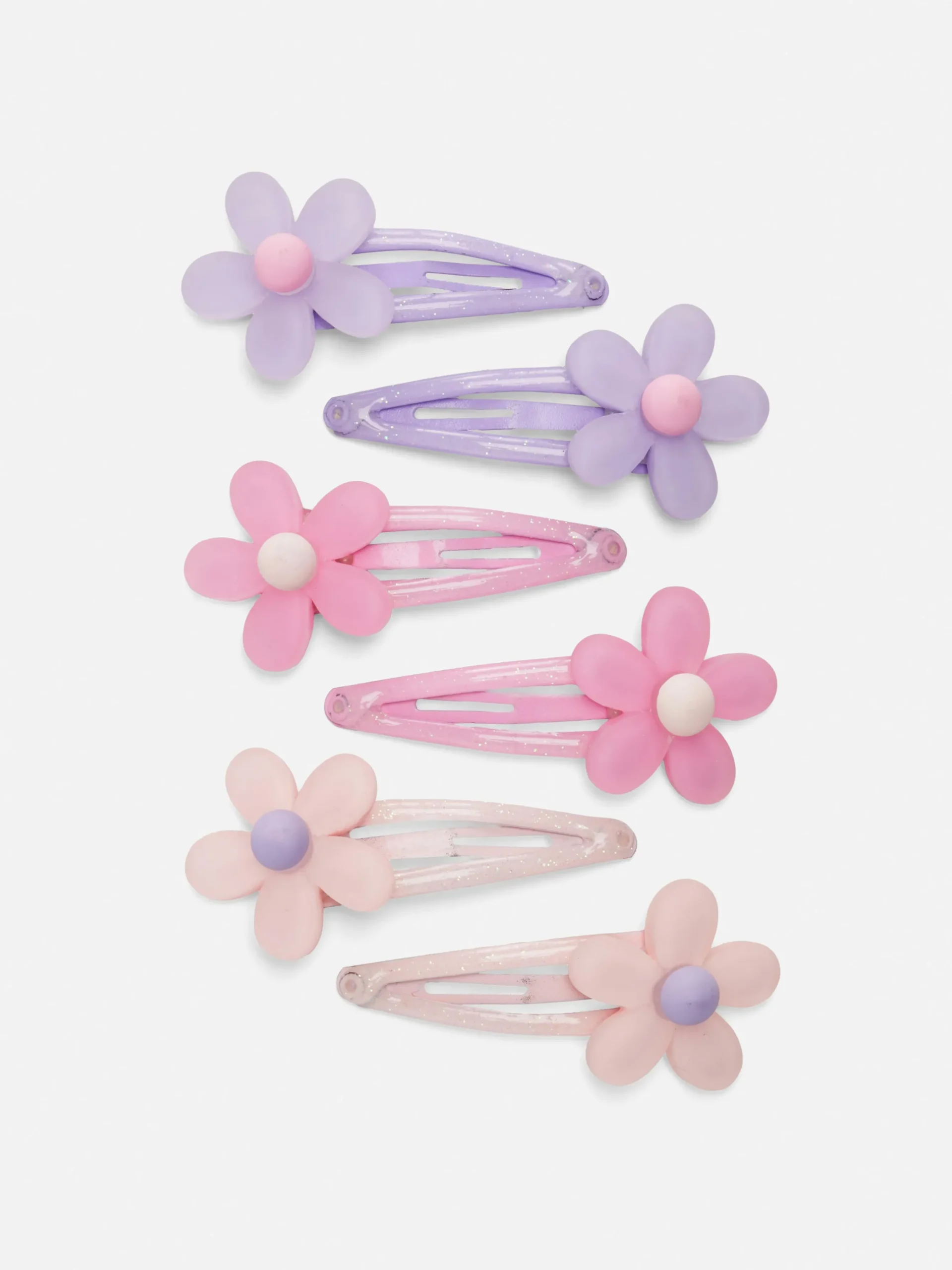 Haarspeldjes Met Bloem, Set Van 6