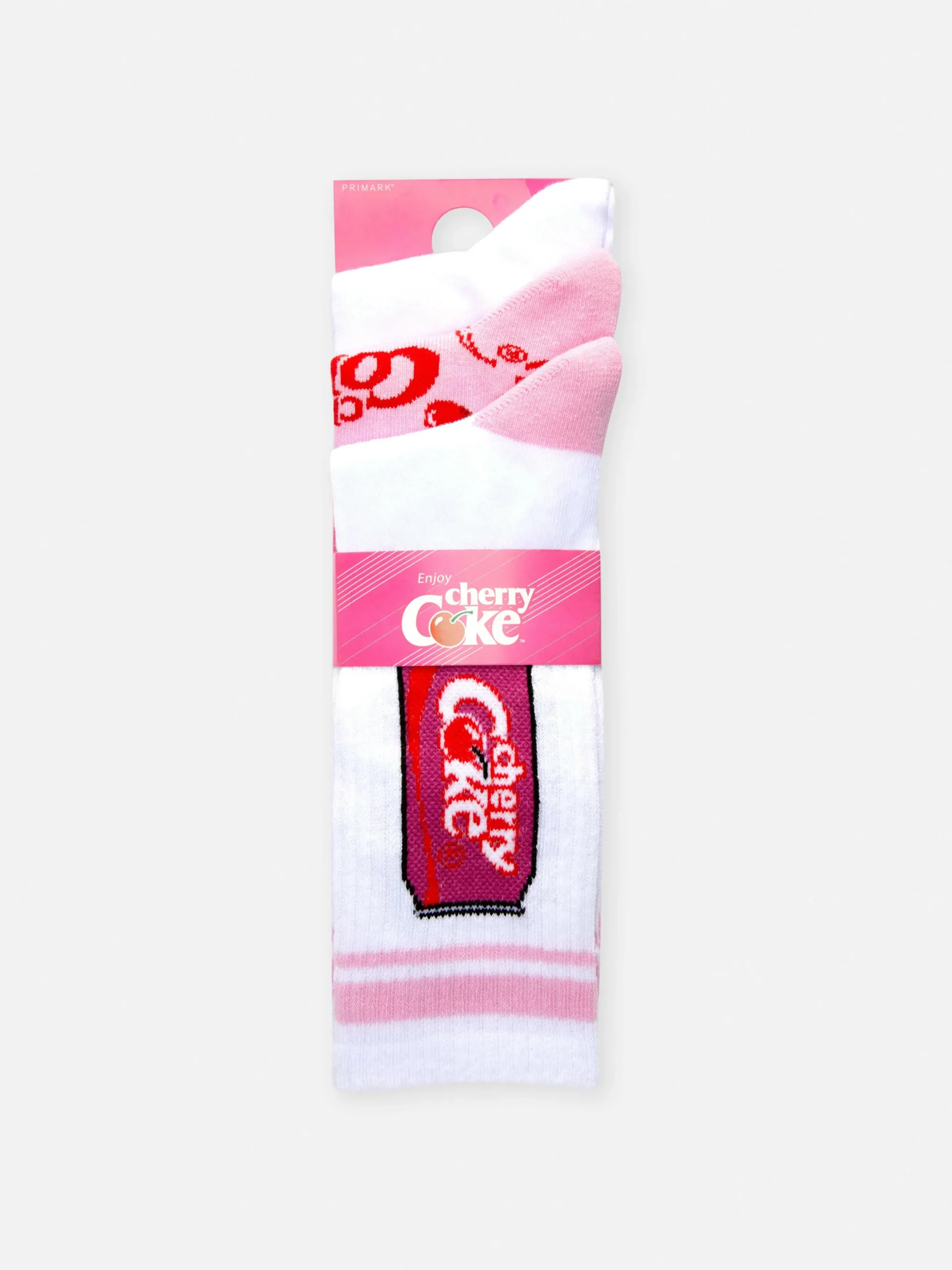 Halfhoge Sokken Cherry Coke, 3 Paar
