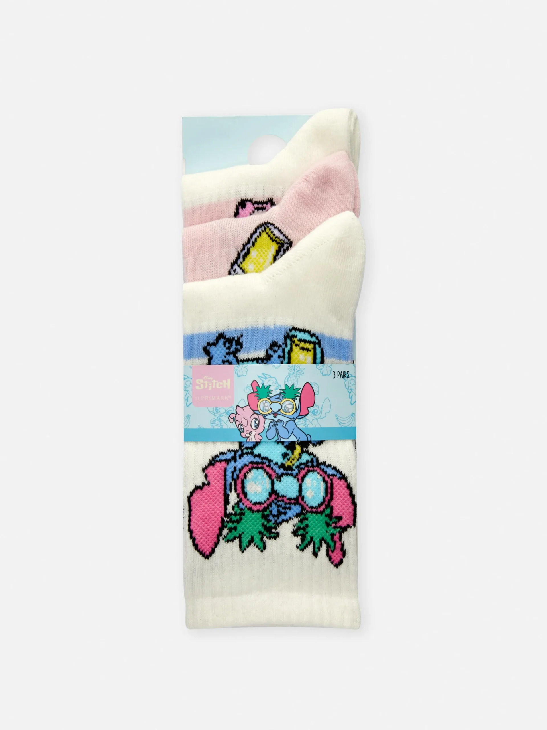 Halfhoge Sokken Disney's Lilo & Stitch, 3 Paar