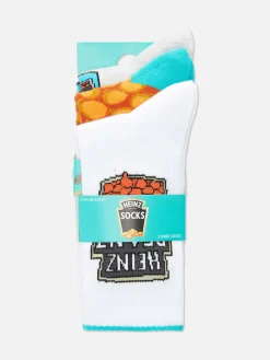 Halfhoge Sokken Heinz Beans, 3 Paar
