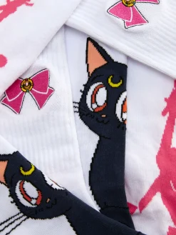 Halfhoge Sokken Met Sailor Moon-print