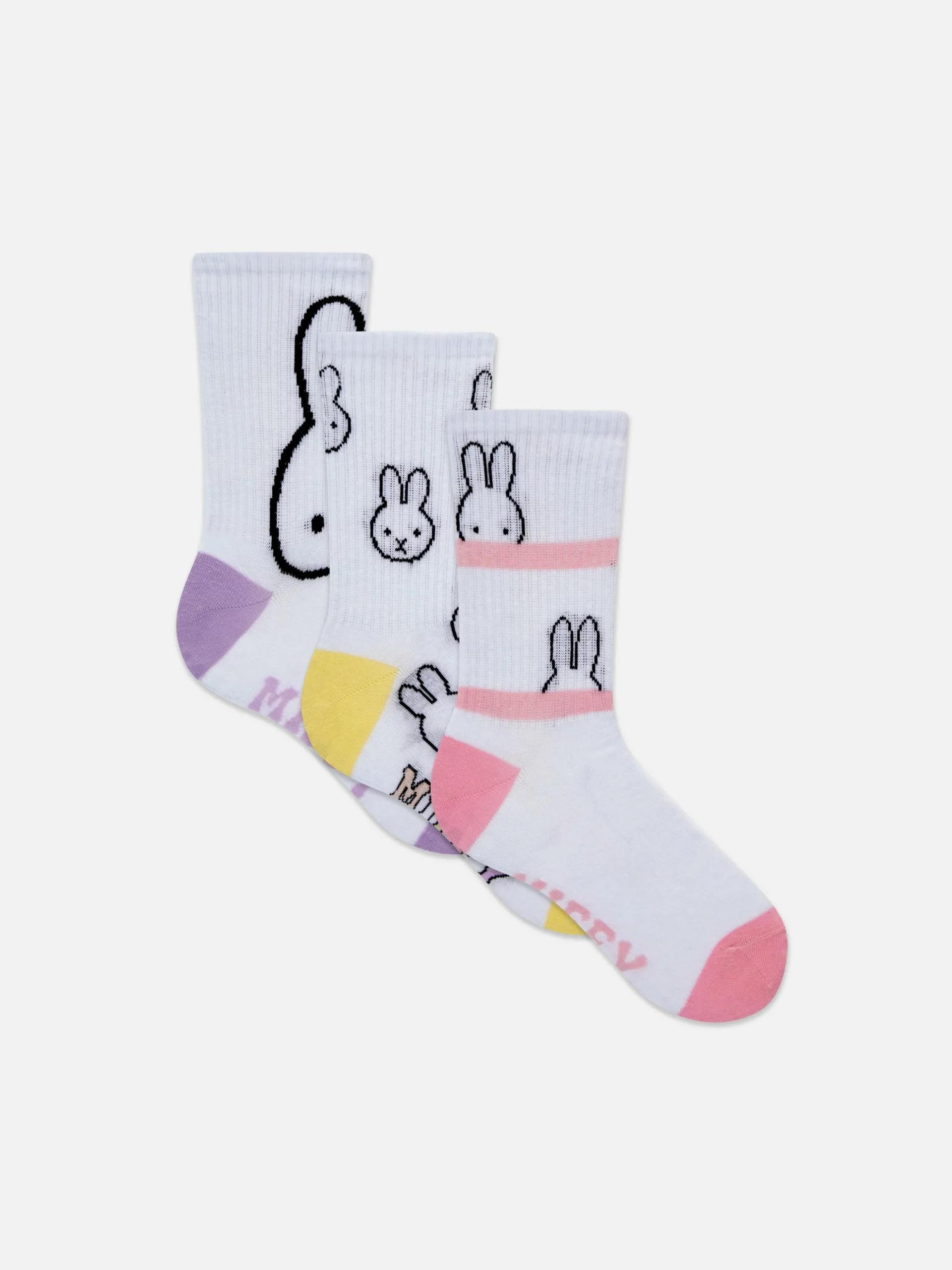 Halfhoge Sokken Nijntje, 3 Paar