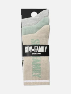 Halfhoge Sokken Spy X Family, 3 Paar