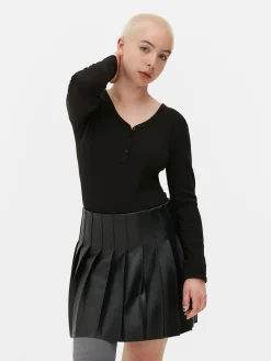 Henley-body Met Lange Mouwen