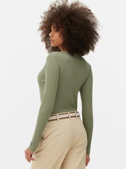 Henley-body Met Lange Mouwen