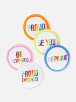 Herbruikbare Make-uppads Met Pride-thema, Set Van 5
