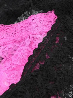 Heupstrings Met Kanten Rand, Set Van 3