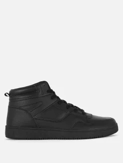 Hoge Sneakers Met Kleurvlakken