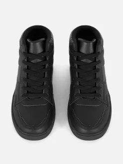 Hoge Sneakers Met Kleurvlakken