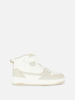Hoge Sneakers Met Kleurvlakken