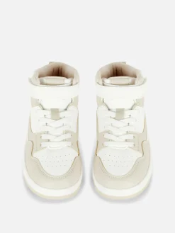Hoge Sneakers Met Kleurvlakken