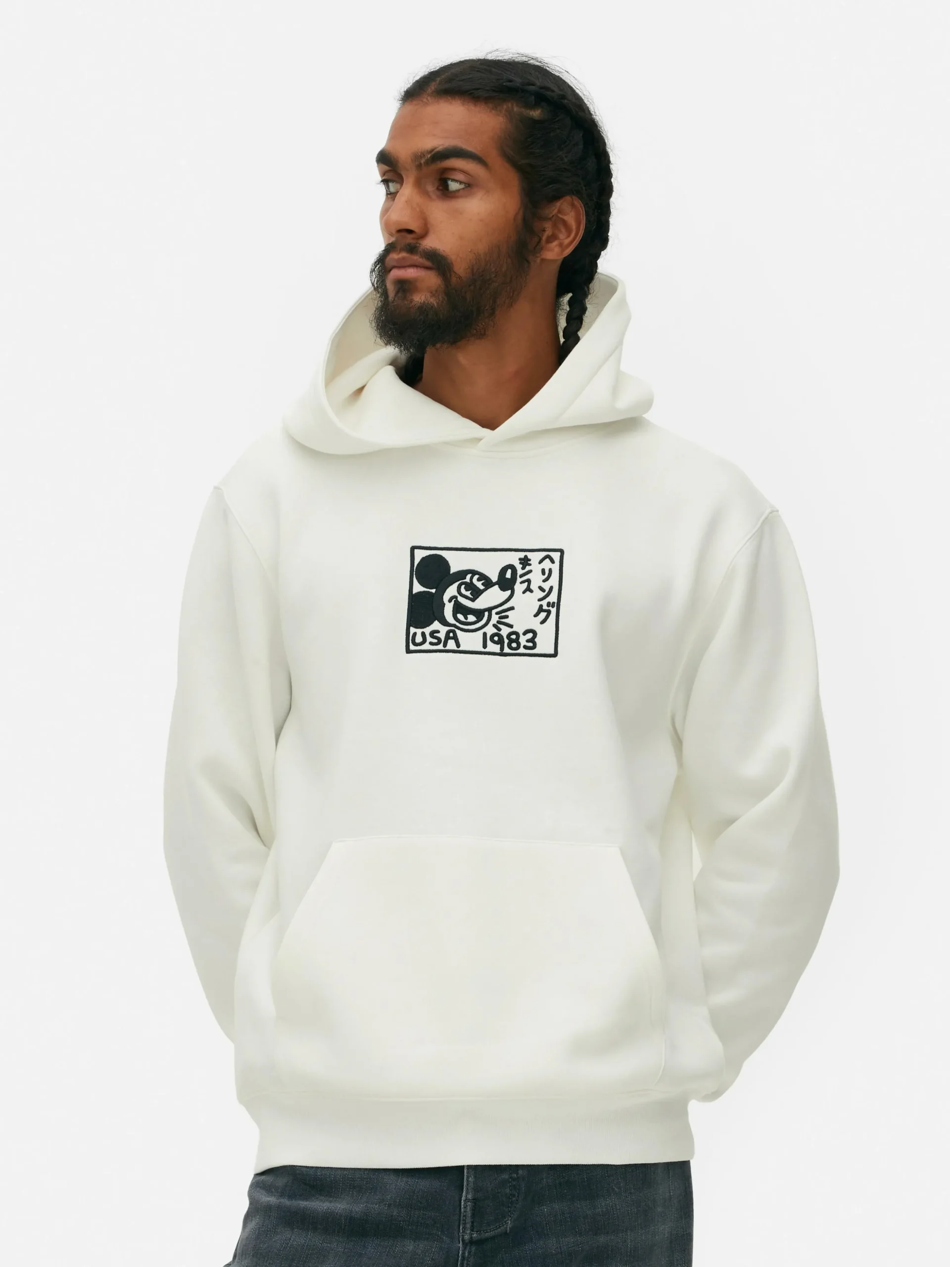 Hoodie Disney's Mickey Mouse X Keith Haring
