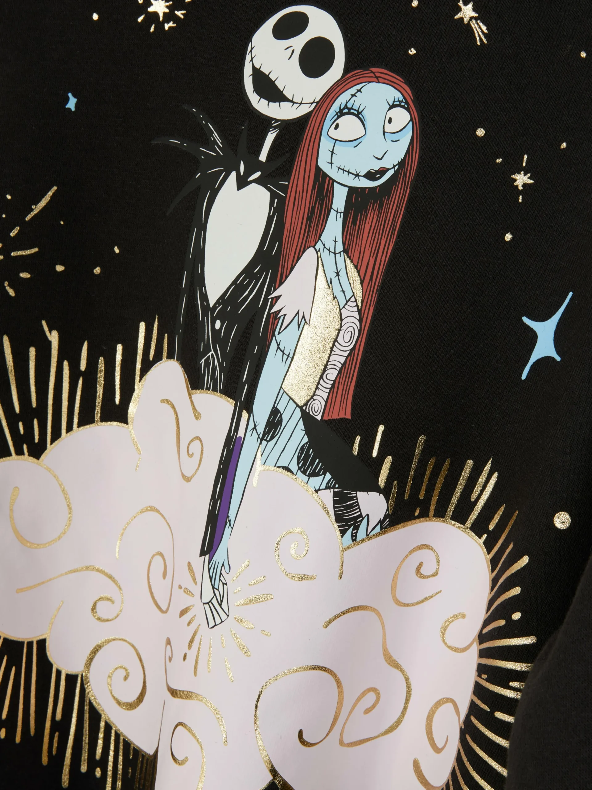 Hoodie Jack En Sally Disney's The Nightmare Before Christmas