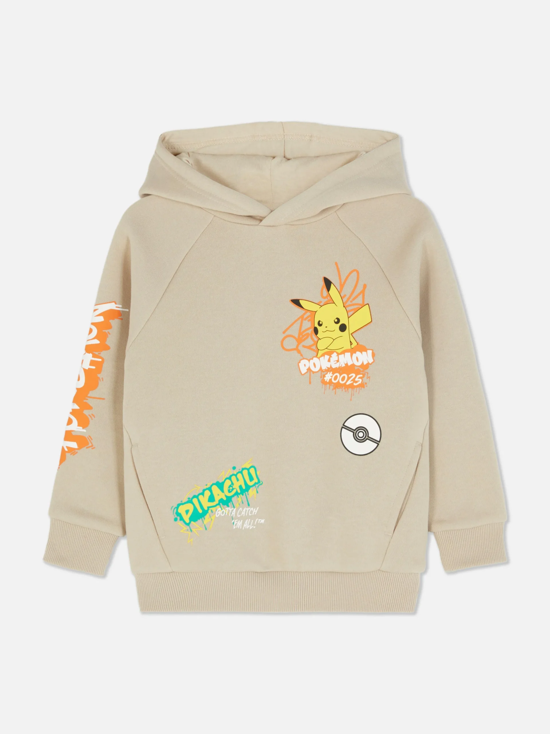 Hoodie Met Graffiti Pokémon Pikachu