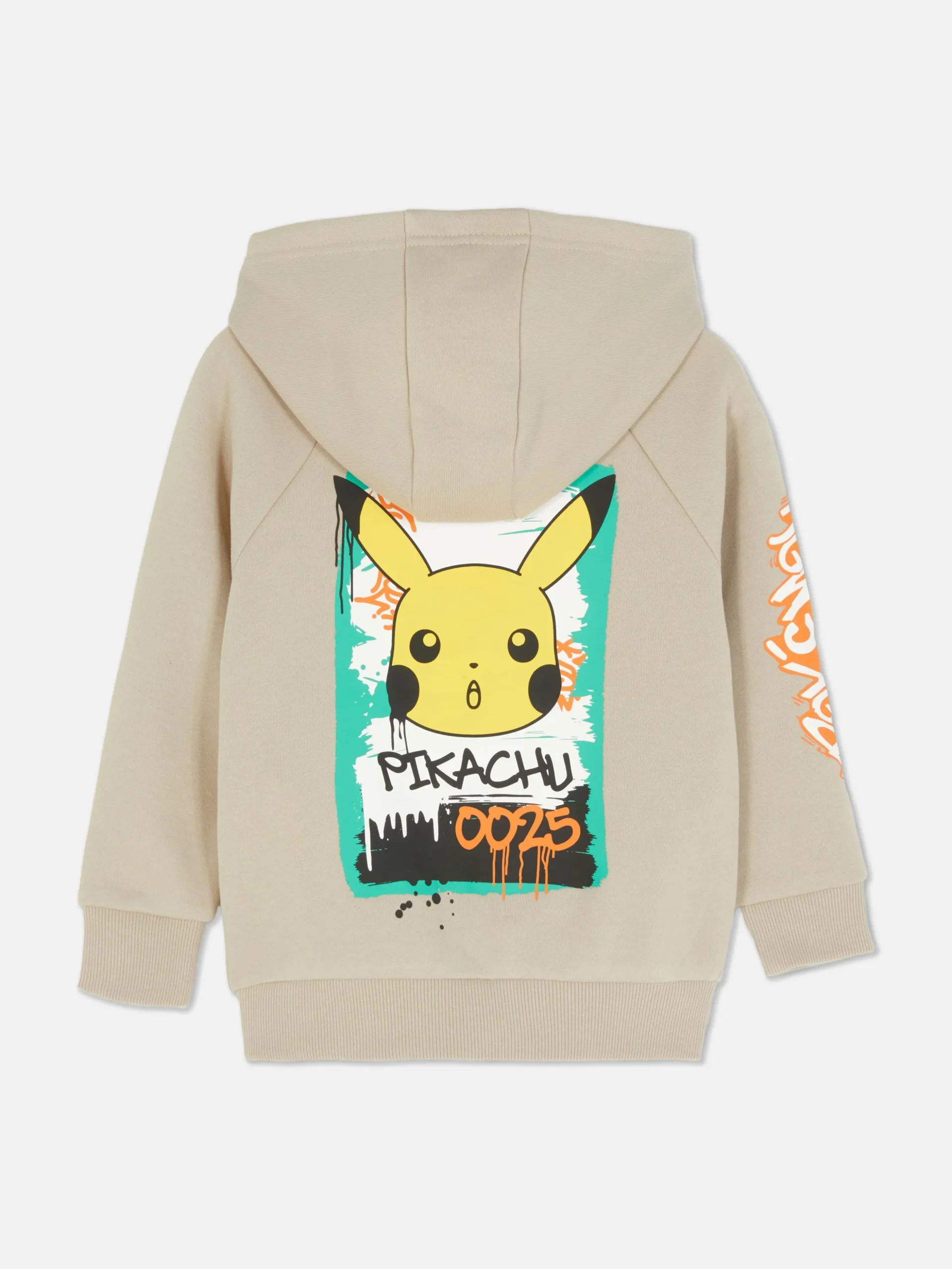 Hoodie Met Graffiti Pokémon Pikachu