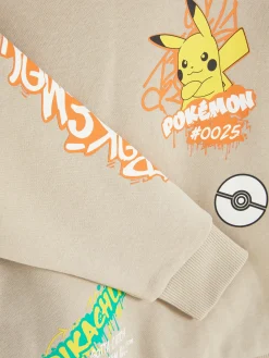 Hoodie Met Graffiti Pokémon Pikachu