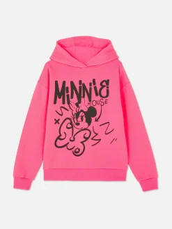 Hoodie Met Graffitiprint Disney's Minnie Mouse
