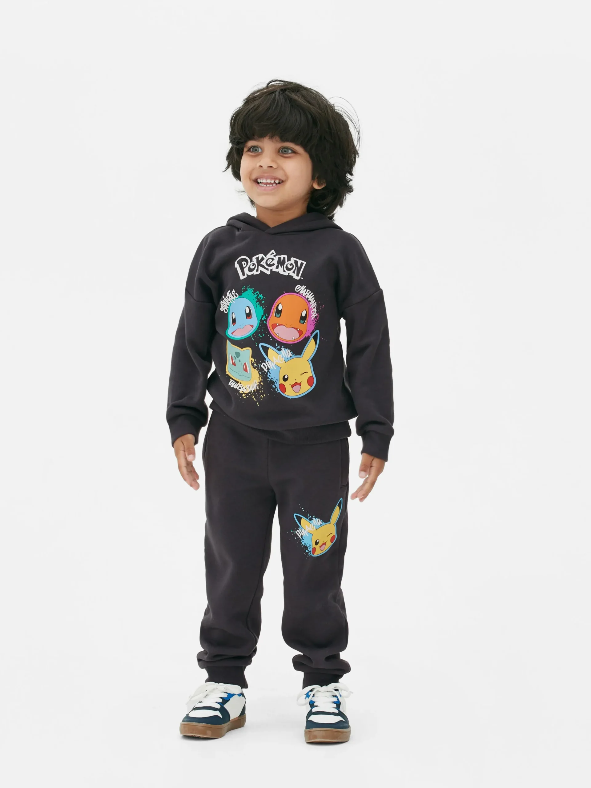 Hoodie Met Pokémon-graffitiprint