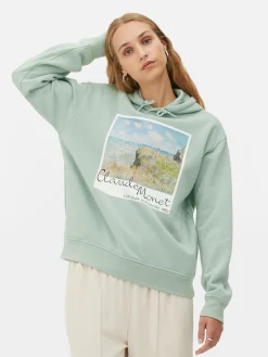 Hoodie Met Polaroid Claude Monet