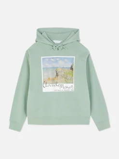 Hoodie Met Polaroid Claude Monet