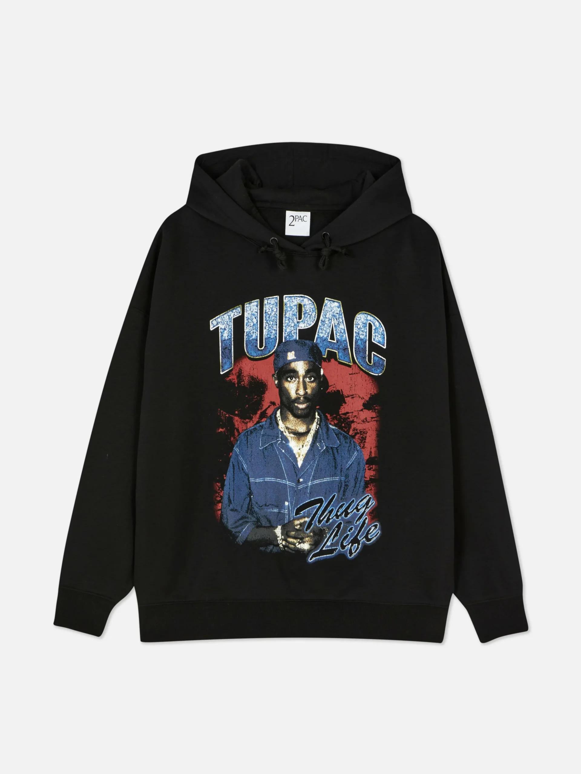 Hoodie Met Print Tupac