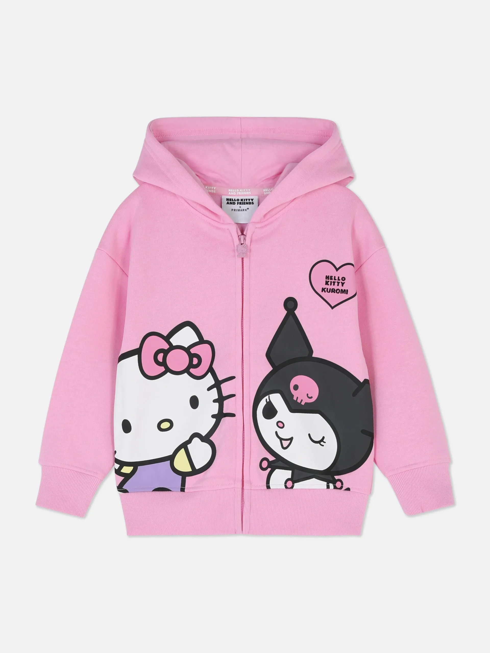 Hoodie Met Rits Hello Kitty En Vrienden