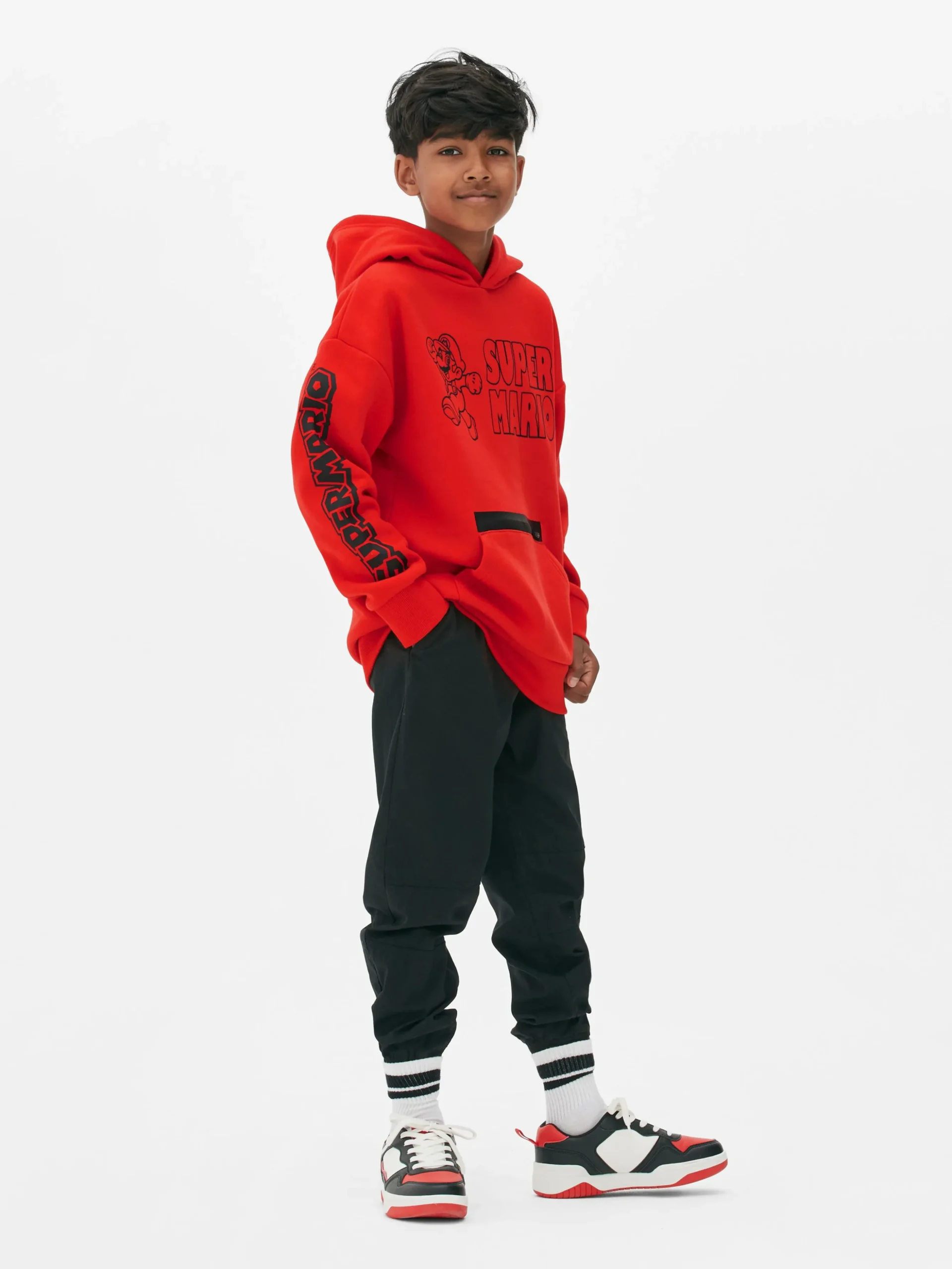 Hoodie Met Super Mario-personage