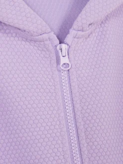 Hoodie Met Textuur En Rits