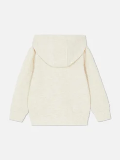 Hoodie Met Textuur En Rits