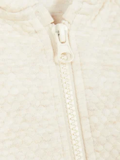 Hoodie Met Textuur En Rits