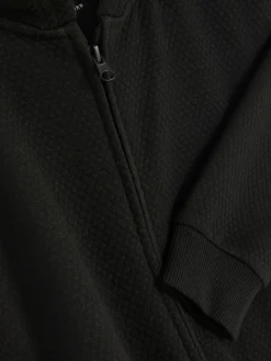 Hoodie Voor Oudere Jongens Met Textuur En Rits