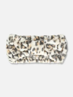 Hoofdband Met Knoop En Luipaardprint