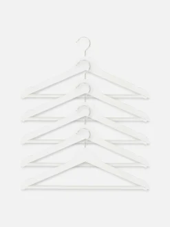 Houten Kledinghangers, Set Van 5