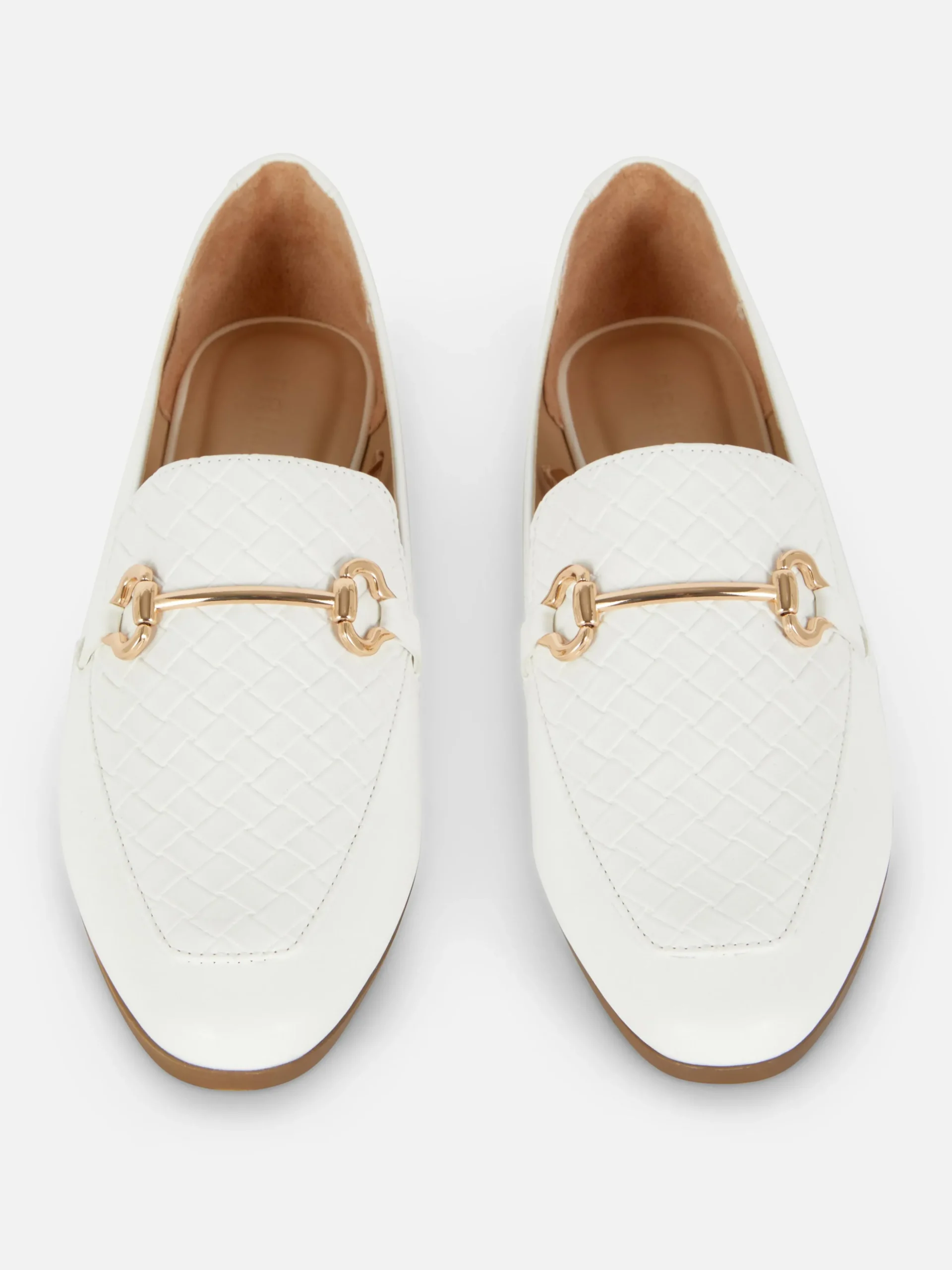 Imitatieleren Loafers Met Paardenbit